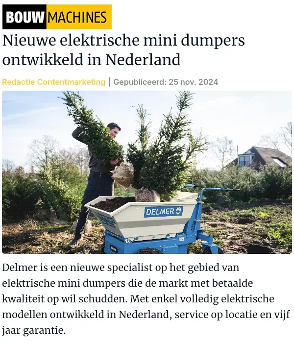 Bouwmachines Nederland