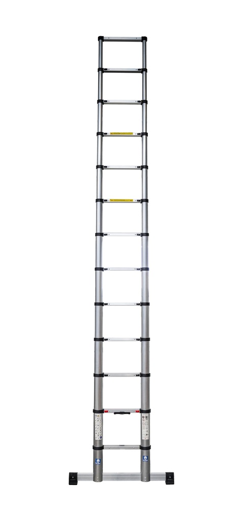 Professionele Telescopische Ladder uitschuifbaar 380 cm softclose