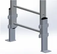 Adjustable brackets (set)